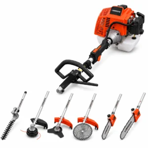 Lawnhood 6-in-1 52cc Gas Yard Tool System