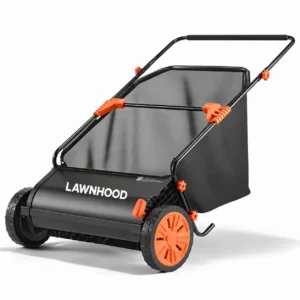 Lawnhood Heavy-Duty Push Lawn Sweeper